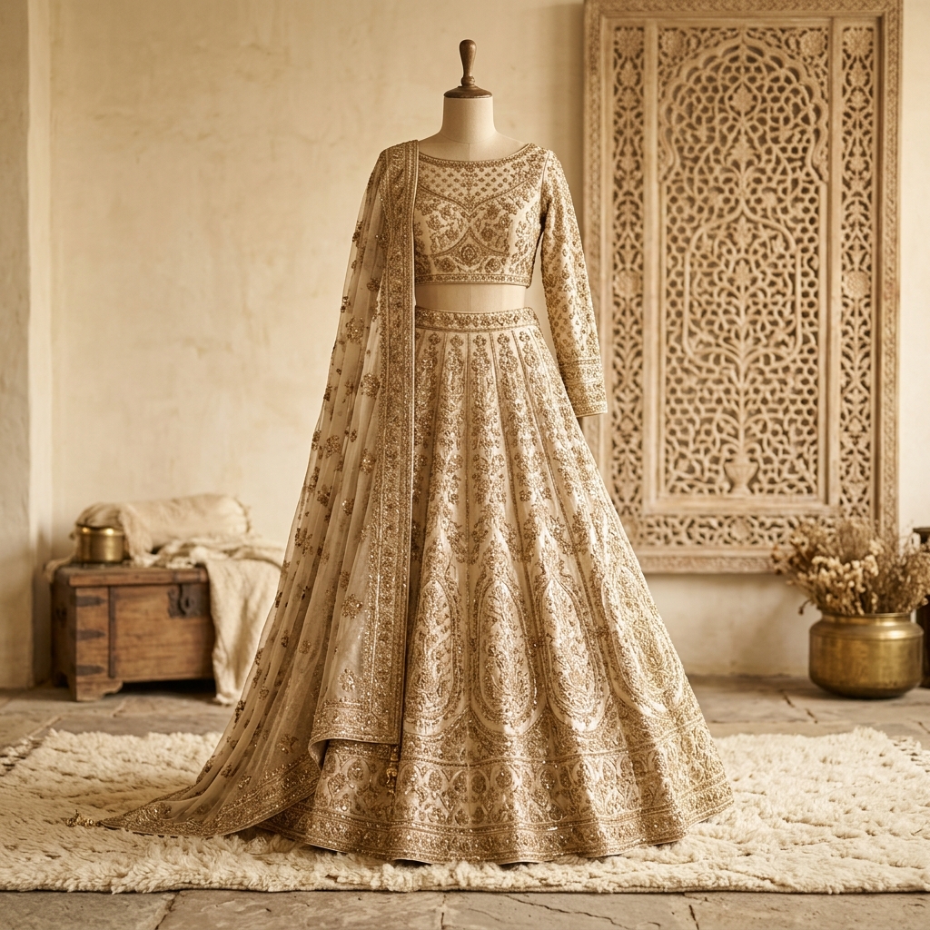 Royal Zardozi Bridal Lehenga