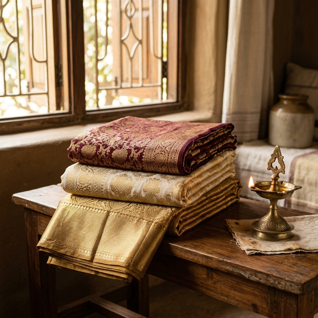 Banarasi Gold Weave Saree