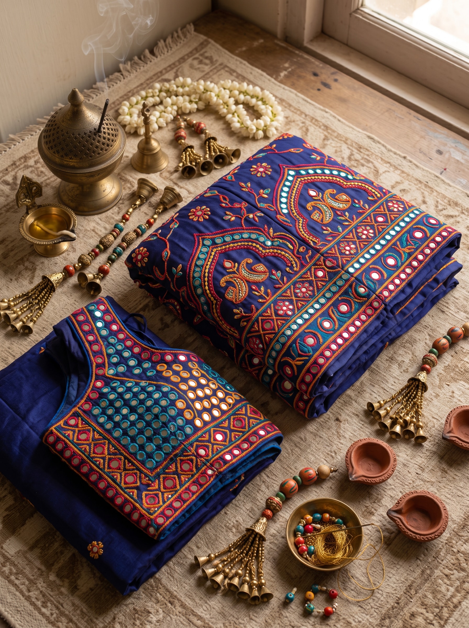 Mirror Work Chaniya Choli